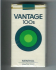 Vantage 100s Menthol soft box cigarettes 10 cartons