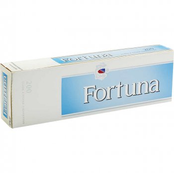 Fortuna King Pale Blue Box cigarettes 10 cartons