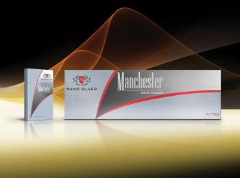Manchester Nano Silver cigarettes 10 cartons