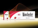 Manchester Superslims strawberry cigarettes 10 cartons