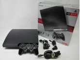 SONY PLAYSTATION 3 PS3 SLIM CECH 2001B 250gb BLACK GAME SYSTEM