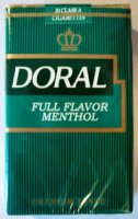 doral full flavor menthol king size cigarettes 10 cartons