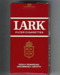 Lark Filter Cigarettes 100s Richly Rewarding red cigs 10 cartons
