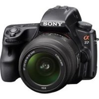 Sony Alpha SLT-A37K 16.1 MP 16,000 ISO SLR Kit w/ 18-55mm Lens