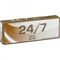 24/7 Gold 100’s cigarettes 10 cartons