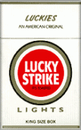 Lucky Strike Lights (Silver) Cigarettes 10 cartons