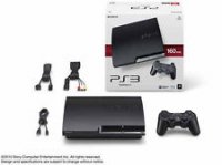 Sony PlayStation 3 PS3 160GB Console System Black CECH-2500A