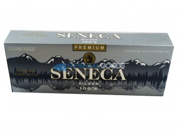 Seneca Silver 100\'s cigarettes 10 cartons