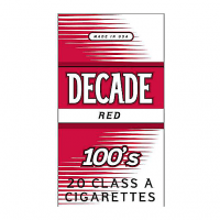 Decade red 100s Box cigarettes 10 cartons