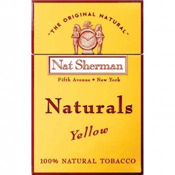 Nat Sherman Naturals Yellow cigarettes 10 cartons