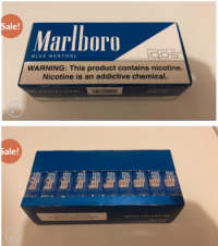 MARLBORO BLUE MENTHOL HEATSTICKS (US VERSION) 10 cartons