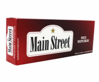 Main Street Red 100s Box cigarettes 10 cartons