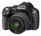 Pentax K-500 Digital SLR Camera BLACK with DAL 18-55mm