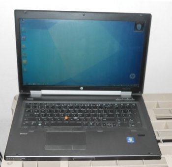 HP EliteBook 8770w Notebook Core i7 8GB 500GB 180GB SSD 17.3\"