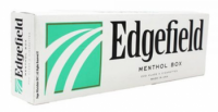 Edgefield menthol King box cigarettes 10 cartons