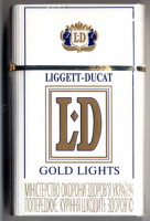 LD Gold Lights Cigarettes 10 cartons