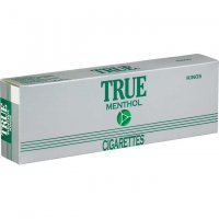 True Menthol Kings Soft Pack cigarettes 10 cartons