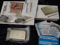 Nintendo DS Lite Gold with Legend of Zelda: Phantom Hourglass