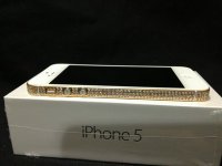 Apple iPhone 5 64GB - White & Gold unlocked Smartphone