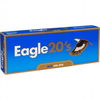 Eagle 20\'s Blue 100\'s Cigarettes 10 cartons