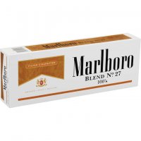 Marlboro Blend No. 27 100's Box cigarettes 10 cartons