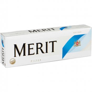 Merit Ultra Kings Blue Pack Soft Pack cigarettes 10 cartons