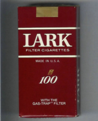 Lark Filter 100s With the Gas-Trap Filter red soft box 10 carton