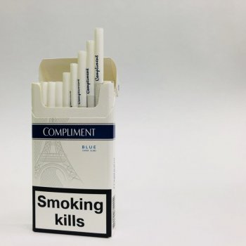 Compliment blue slims cigarettes 10 cartons