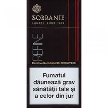 Sobranie Black Refine cigarettes 10 cartons