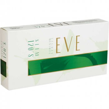 Eve Menthol 120\'s Box cigarettes 10 cartons