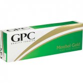 GPC Menthol Gold Soft Pack cigarettes 10 cartons