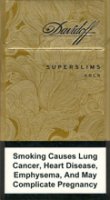 Davidoff Super Slims Gold Cigarettes 10 cartons