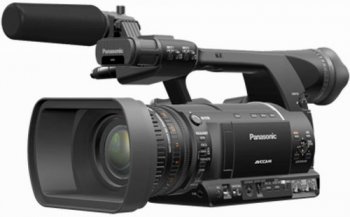 Panasonic AG-AC160A AVCCAM 1/3\" Hand-Held Production Camcorder