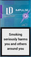 LD IMPULSE SUPER SLIMS PURPLE cigarettes 10 cartons