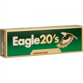 Eagle 20\'s Menthol Gold King cigarettes 10 cartons