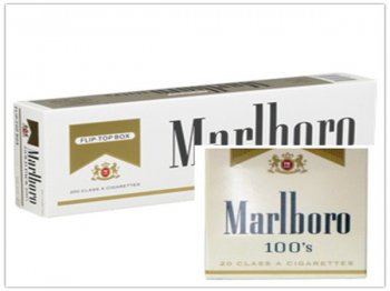 Marlboro Gold 100s Cigarettes 10 Cartons