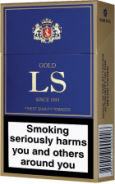 LS gold king size Cigarettes 10 cartons