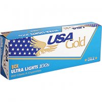 USA Gold Blue 100's cigarettes 10 cartons