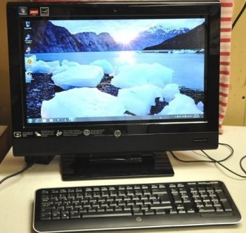 HP 310-1020 TouchSmart AIO PC with 20” Touchscreen