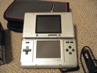 Nintendo DS Silver / Platinum Handheld System Games Accessories