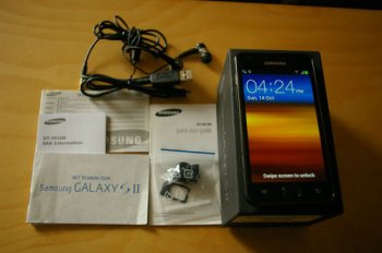 Samsung I9100 Galaxy S II S2 4.3\" AMOLED 8MP Android 2.3 Phone