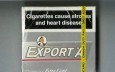 Export 'A' Macdonald 20 cigarettes Extra Light silver 10 carton