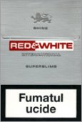 Red&White Super Slims Shine Cigarettes 10 cartons