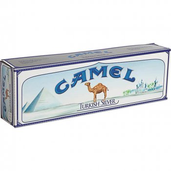 Camel King Turkish Silver Box cigarettes 10 cartons