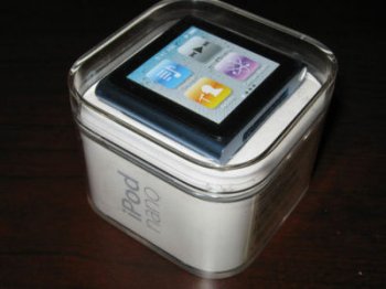 Apple iPod nano 6th Generation Blue 16 GB MC695LL/A