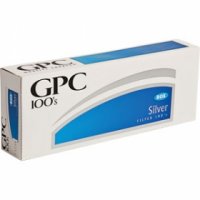 GPC Silver 100's cigarettes 10 cartons
