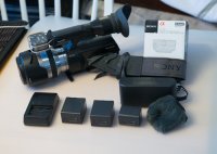 Sony Handycam NEX-VG10 Flash Memory HD Camcorder