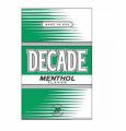 Decade Menthol King Box cigarettes 10 cartons
