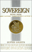 Sovereign Super Lights Cigarettes 10 cartons