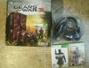 Microsoft Xbox 360 Slim 320gb Gears of War 3 + Accessories